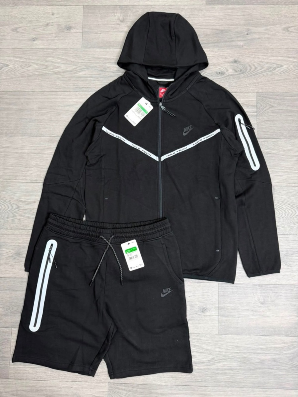 Nike Tech Reflective Hoodie & Short Set